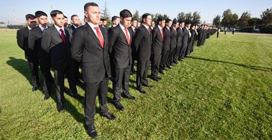 Nuevo contingente de estudiantes ingresa a la Escuela de Gendarmería
