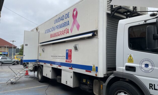 Mamógrafo móvil municipal atendió casi 300 mujeres en el primer mes de funcionamiento en Placilla de Peñuelas